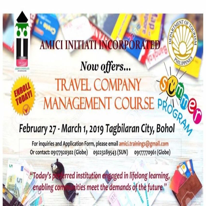 travel agency business course