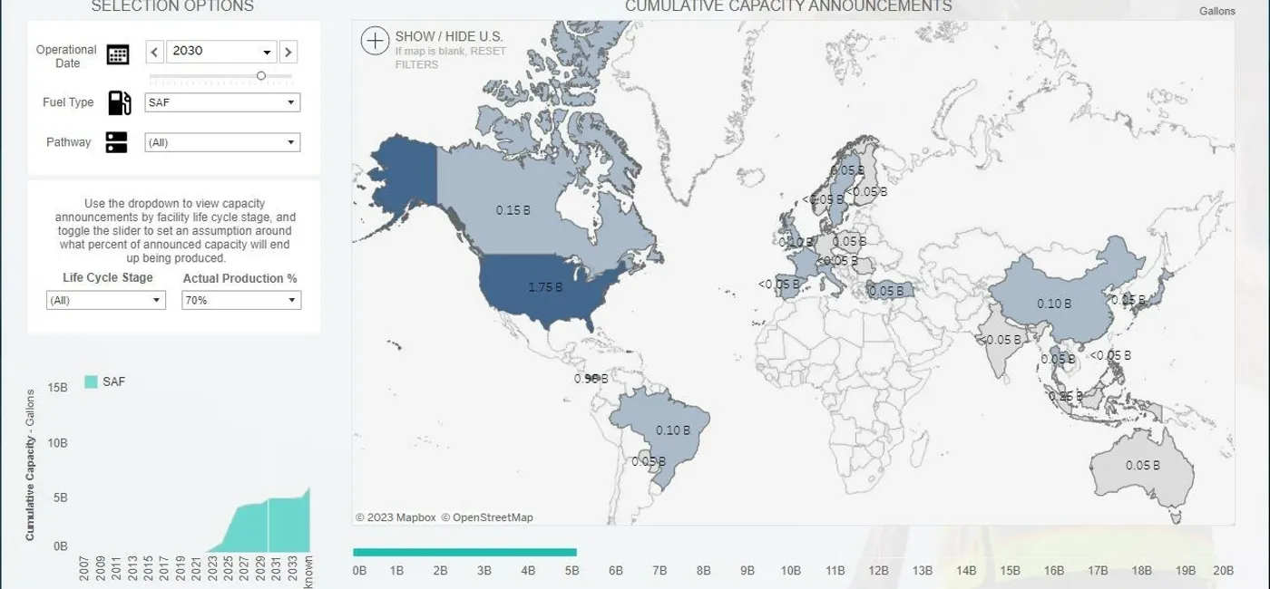 Boeing Announces New Sustainable Aviation Fuel Dashboard Tool - Tourism ...